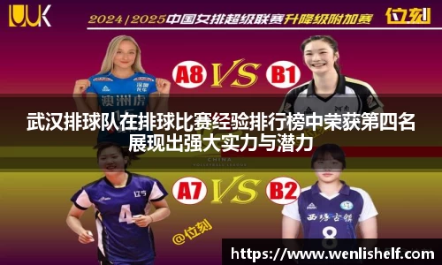 武汉排球队在排球比赛经验排行榜中荣获第四名展现出强大实力与潜力